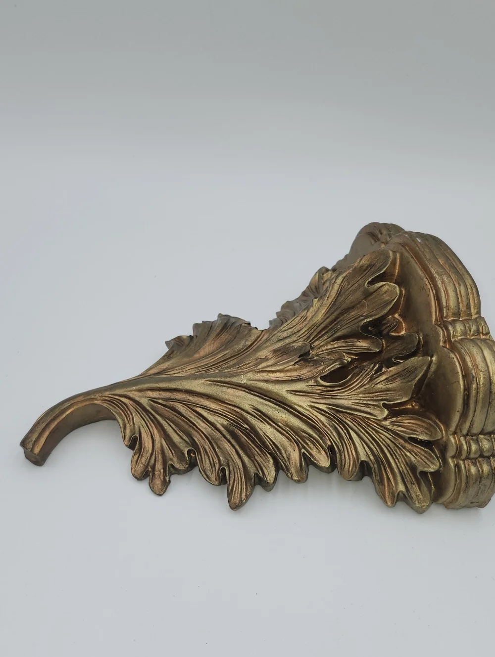 vintage Gilt Gold Wall Shelf corbel gilded 7.5